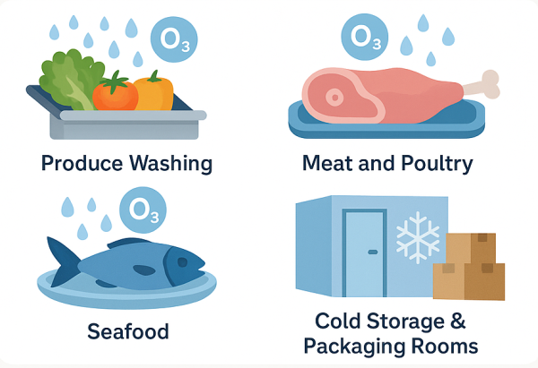 ozone en la industrial alimentaria