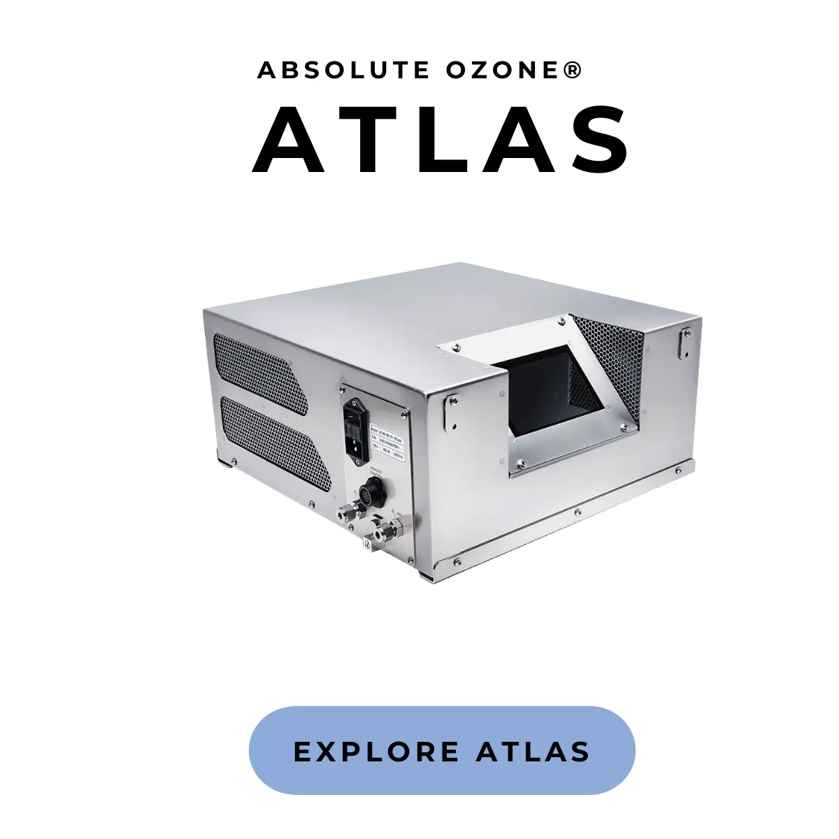 generador industrial de ozono ATLAS
